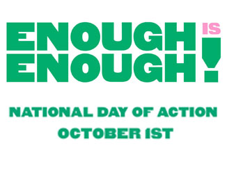 Enough is Enough! – National Day Of Action – 1 October