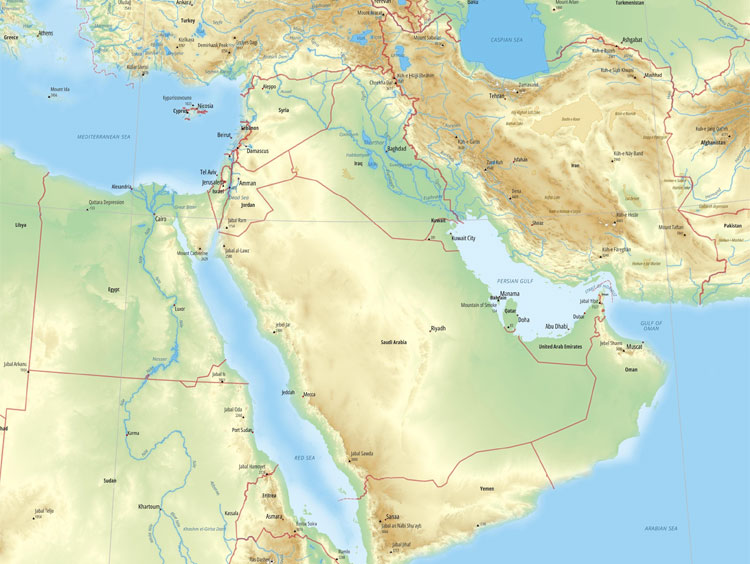 The US at war with West Asia